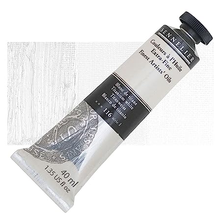 Sennelier Artists' Extra Fine Oil Colour 40 ML Titanium White