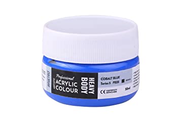 Brustro Professional Artists ’ Heavybody Acrylic Paint 50Ml Cobalt Blue (Sr 5)