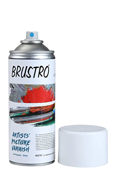 Brustro Artists Picture Varnish - Satin - 400 ml Spray can