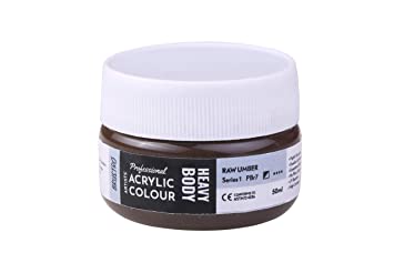 Brustro Professional Artists ’ Heavybody Acrylic Paint 50Ml Raw Umber (Sr 1)