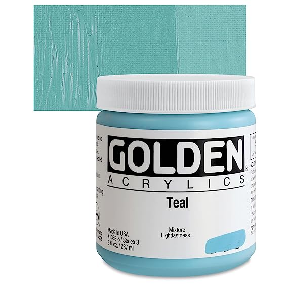 Golden Heavy Body Acrylic Paints 236ML Teal