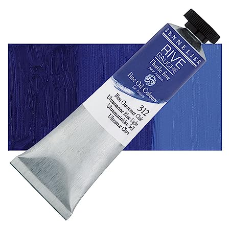 Sennelier Rive Gauche Artist Oil Color 200 ml Ultramarine Blue Light