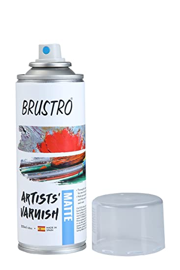 Brustro Artists Picture Varnish - Matte - 200 ml Spray can