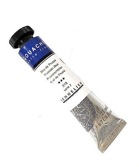 Sennelier Extra Fine Gouache 21ml S2 Prussian Blue