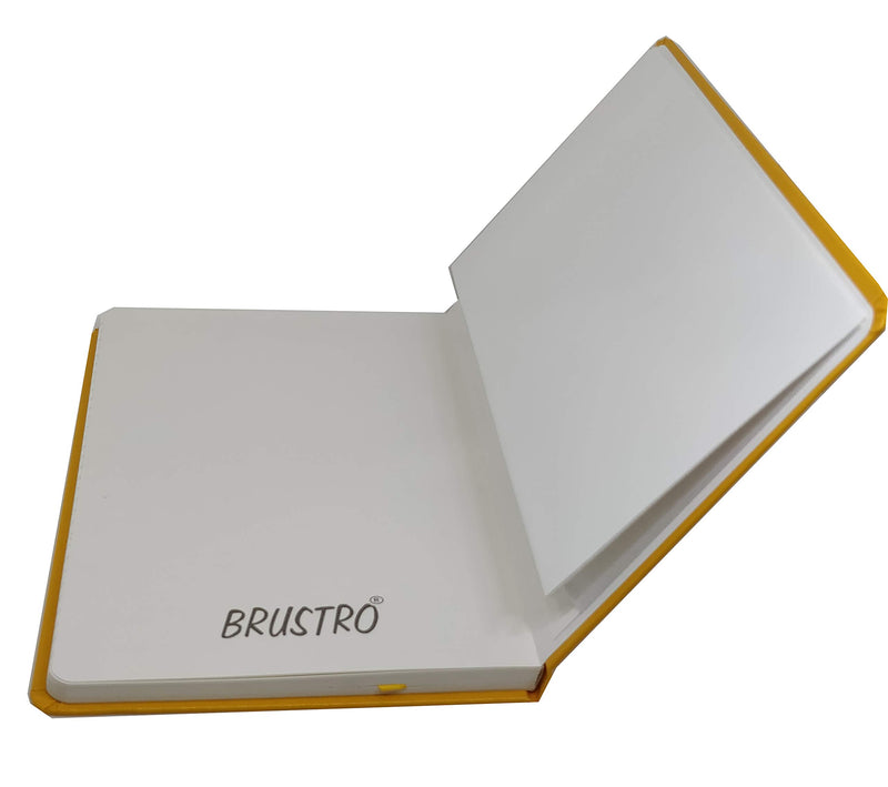 BRUSTRO NOTEBOOK CLASSIC SERIES A5 YELLOW