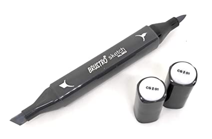 BRUSTRO Artists Sketch Marker Cool Grey II 1