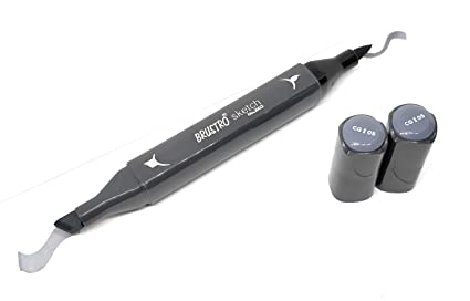 BRUSTRO Artists Sketch Marker Cool Grey II 5