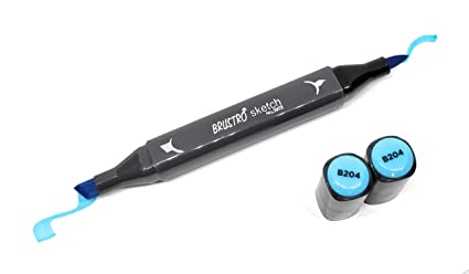 BRUSTRO Artists Sketch Marker Baby Blue