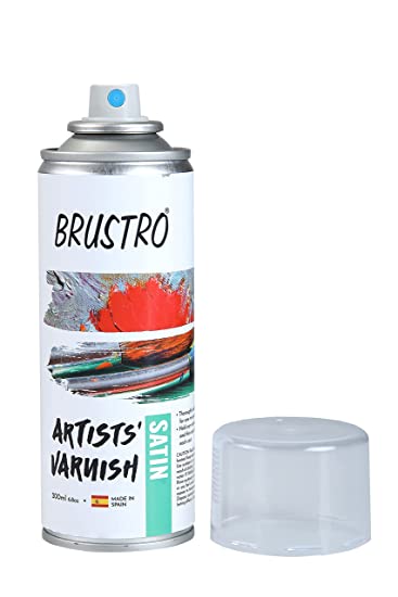 Brustro Artists Picture Varnish - Satin - 200 ml Spray can