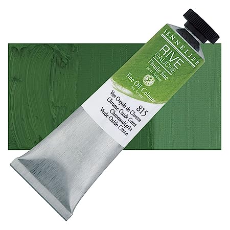 Sennelier Rive Gauche Artist Oil Color 200 ml Chrome Oxide Green