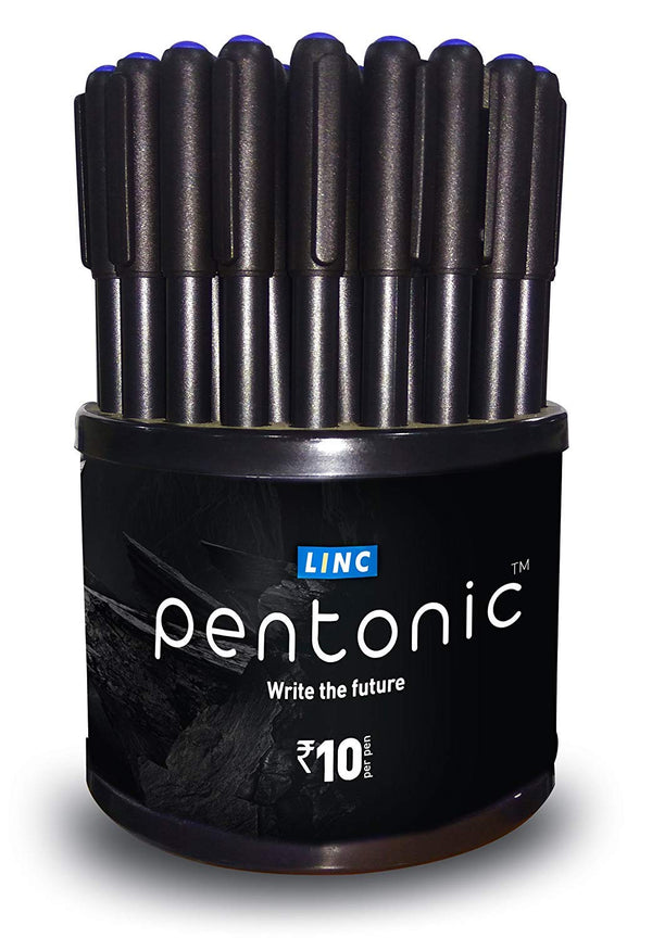 LINC Pentonic Ball Point Pen (Blue Ink)- Pack of 50