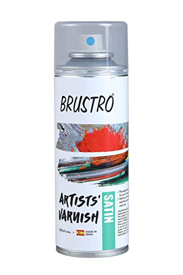 Brustro Artists Picture Varnish - Satin - 200 ml Spray can