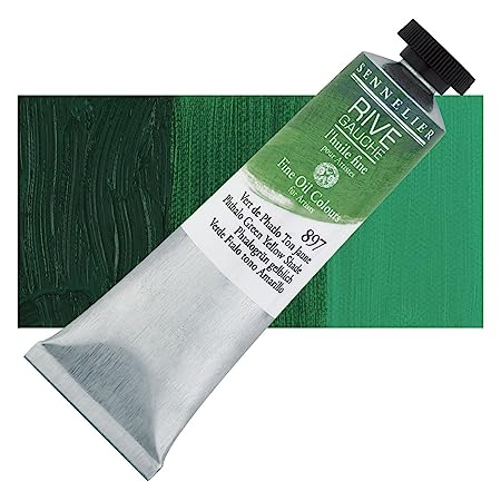 Sennelier Rive Gauche Artist Oil Color 200 ml Phthalo Green Yellow Shade