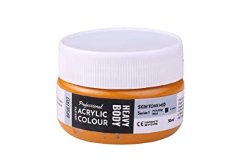 Brustro Professional Artists ’ Heavybody Acrylic Paint 50Ml Skin Tone Mid (Sr 1)