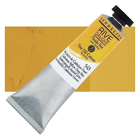 Sennelier Rive Gauche Artist Oil Color 200 ml Cadmium Yellow Deep Hue