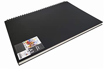 Brustro Artists’ Portrait Sketch Book Wiro Bound Size A3 160 GSM, 116 pages