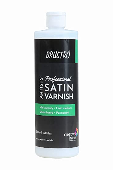 Brustro Artists Professional Satin Varnish 500 ml