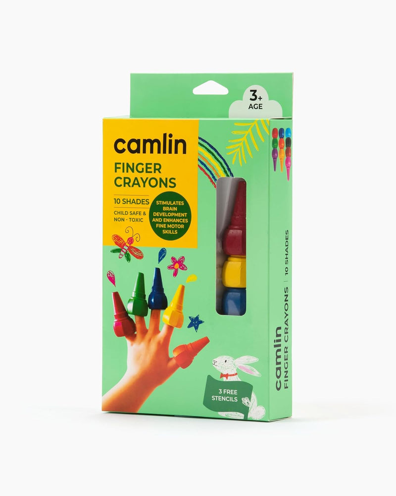 Camel Finger Grip Crayons (Multicolor)