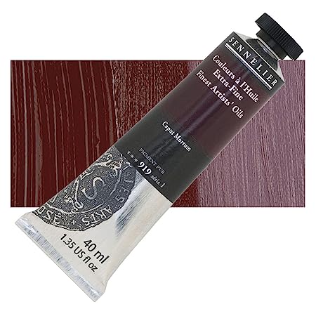 Sennelier Artists' Extra Fine Oil Colour 40 ML Caput Mortum