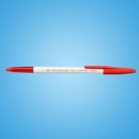 Reynolds ball pen Ball Pen (Pack of 10, Ink Color - Red)