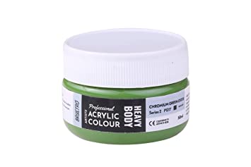 Brustro Professional Artists ’ Heavybody Acrylic Paint 50Ml Chromium Green Oxide (Sr 2)