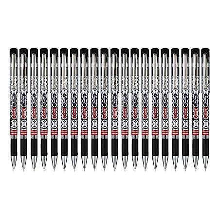 Luxor Uniflo Ball Pen - 0.7Mm Tip - Black Pack Of 20