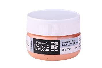 Brustro Professional Artists ’ Heavybody Acrylic Paint 50Ml Skin Tone Light (Sr 1)