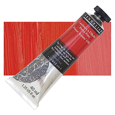 Sennelier Finest Artist Oil Colour 40 ML Series 4 (Cadmium Red Light Hue)