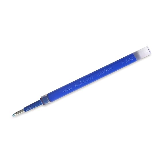 Uniball NBGK-07 0.7mm Gel Pen Refill | Usable for Click Gel | Blue Ink, Pack of 3