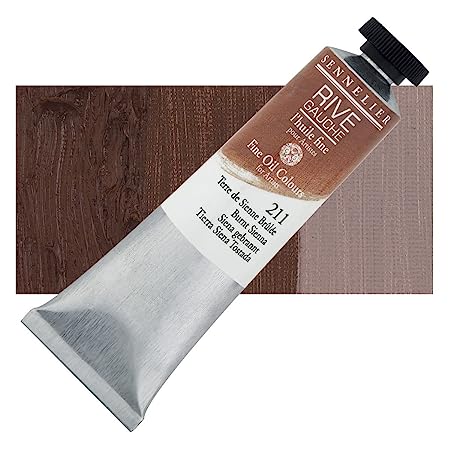 Sennelier Rive Gauche Artist Oil Color 200 ml Burnt Sienna