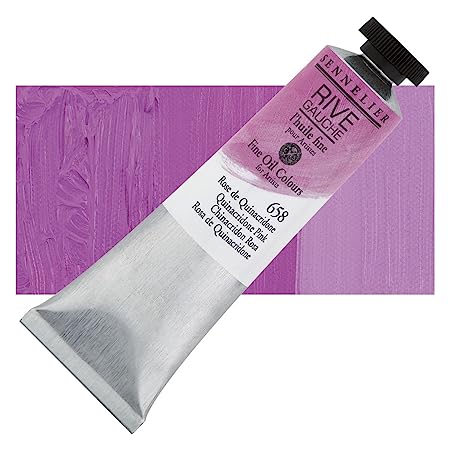 Sennelier Rive Gauche Artist Oil Color 200 ml Quinacridone Pink