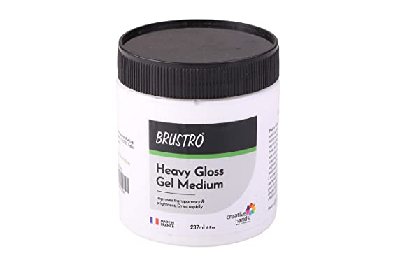 Brustro Professional Heavy Gloss Gel Medium 237ml
