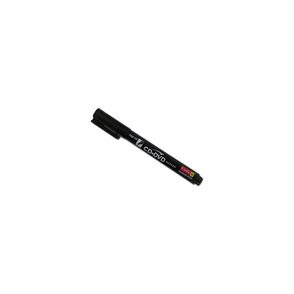 CAMLIN CD-DVD MARKER PEN BLACK, Pack of 2