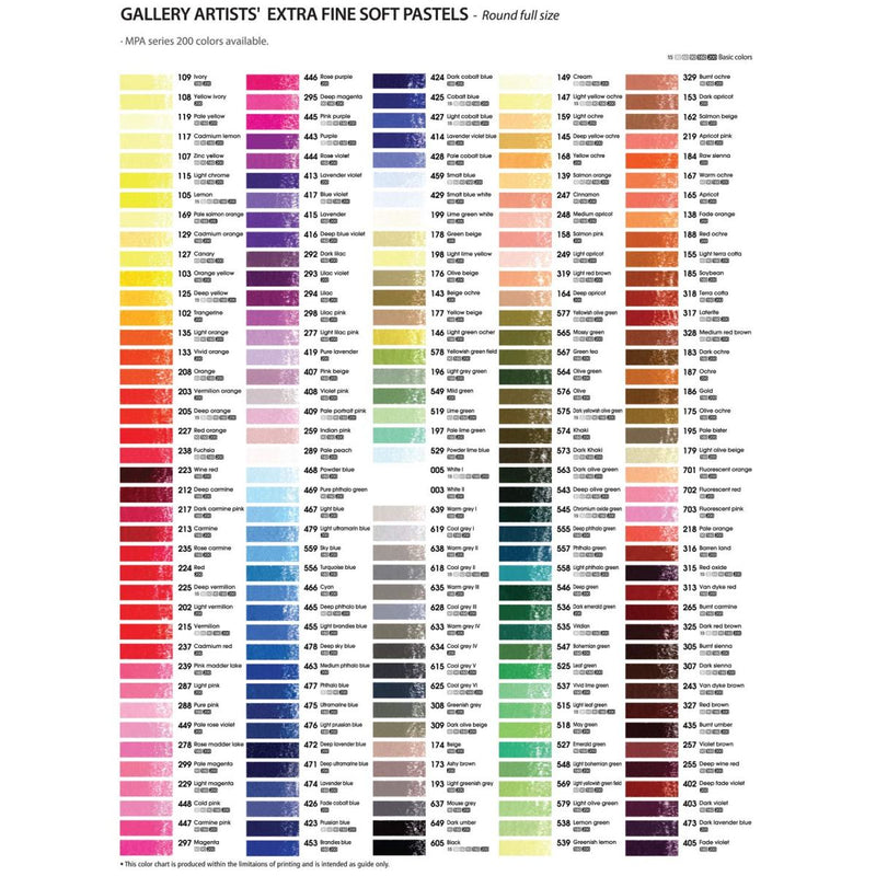 Mungyo Gallery Soft Pastels Artist 90 Colours