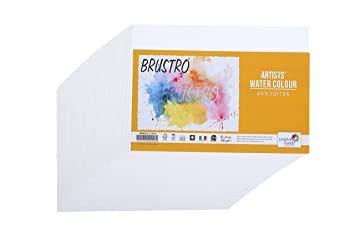 Brustro Artists’ Watercolour 25% Cotton 200gsm Cold Pressed 10 X 14 cm (75 Sheets)