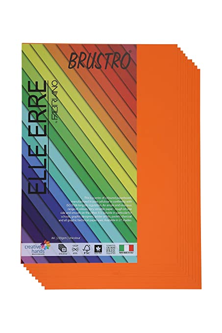 Fabriano Elle Erre A4 Terra Bruciata (Pack of 2)