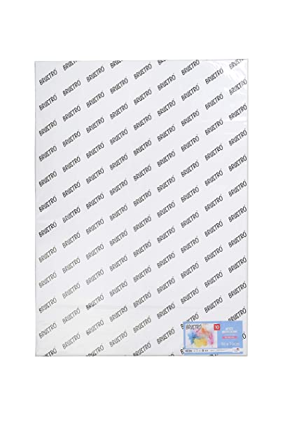 Brustro Artists' Watercolour paper 25% cotton HP 300 Gsm 50 x 70 cm (10 Sheets)