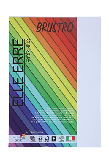 Brustro Elle Erre A4 Perla (Pack of 9 Sheets)