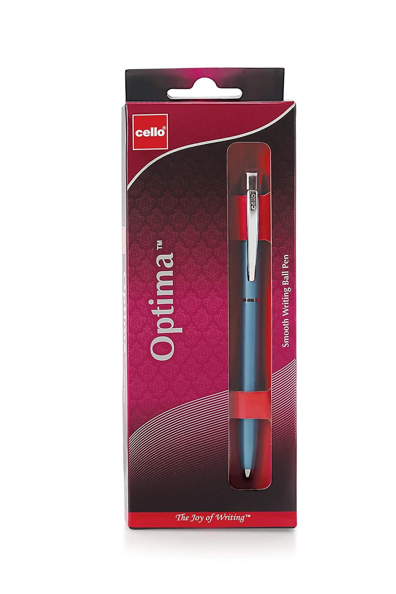 Cello Optima Ball Pen (Ink Color - Blue)