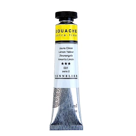 Sennelier Extra Fine Gouache 21ml S2 Lemon Yellow