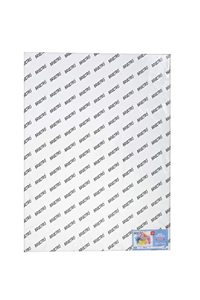 Brustro Artists' Watercolour paper 25% cotton HP 300 Gsm Imperial Size (56 x76 cm OR 22 x29.9 inches) (10 Sheets)