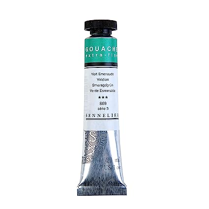 Sennelier Extra Fine Gouache 21ml S3 Viridian Green