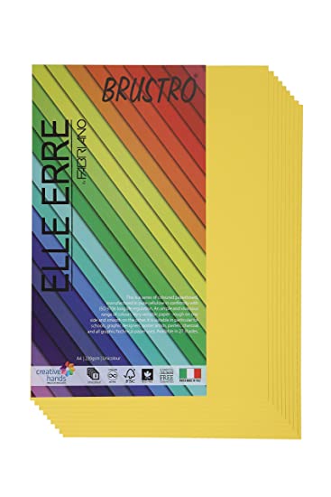Brustro Elle Erre A4 Cedro (Pack of 9 Sheets)