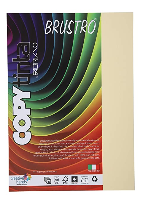 Brustro Copy Tinta A4 Ivory Shade (Pack of 1)