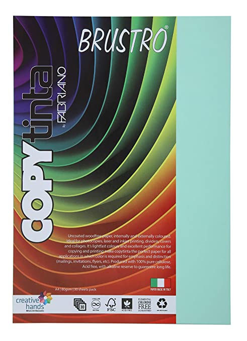 Brustro Copy Tinta A4 Sea Green Shade (Pack of 1)