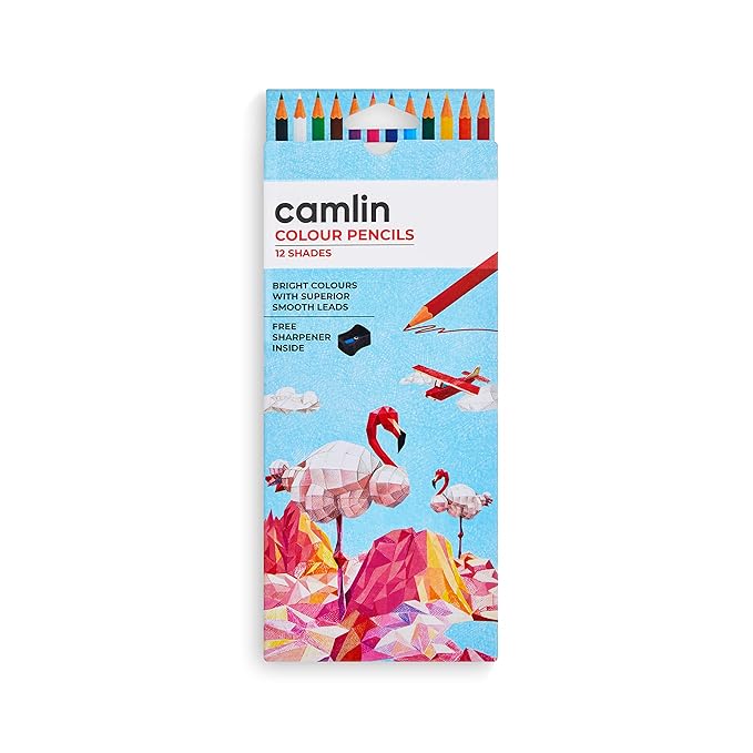 Camlin Colour Pencil Set of 1 Hexagonal