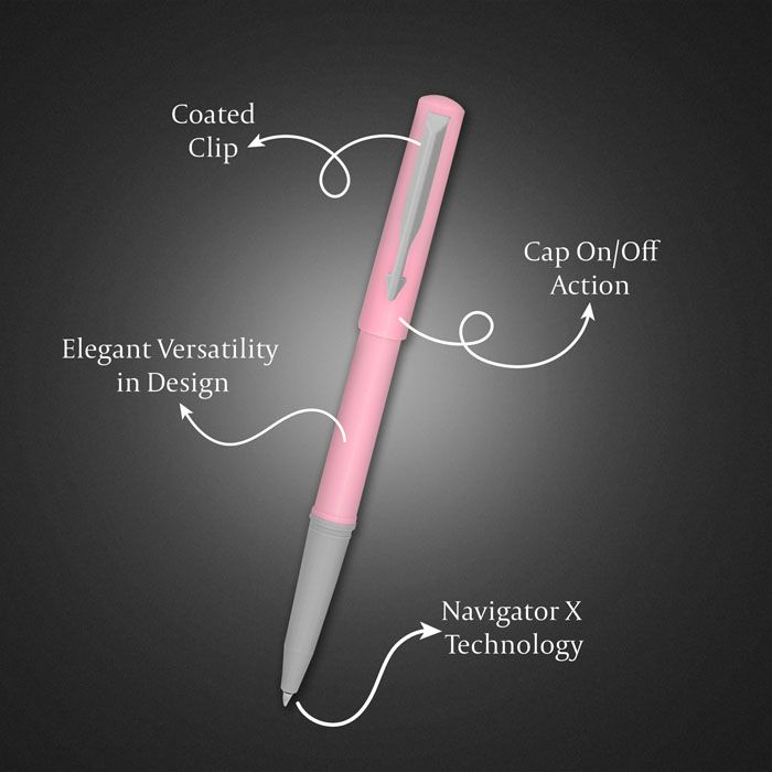 Parker Beta NEO Ball Pen | Pale Pink Body Color |Ink Color - Blue