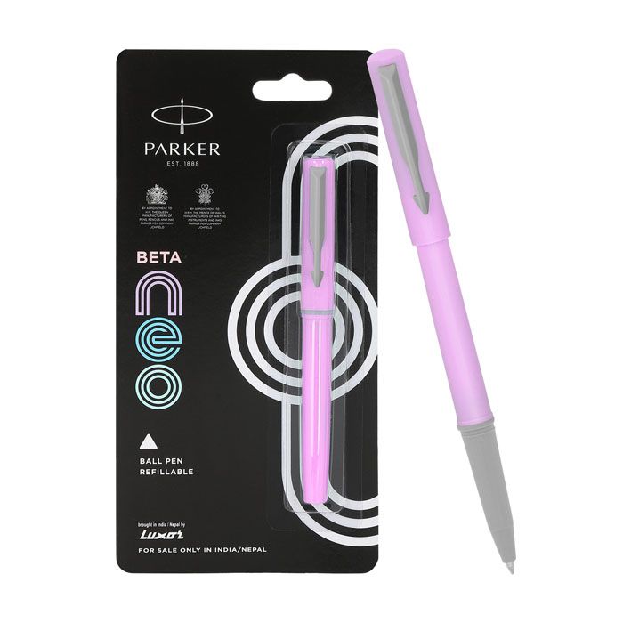 Parker Beta NEO Ball Pen | Light Purple Body Color |Ink Color - Blue