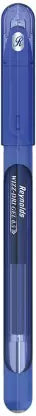 Reynolds WIZZ DRI GEL 0.5 MM -1 CT POUCH BLUE PACK OF 18 Gel Pen (Pack of 18, Ink Color - Blue)