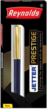 Reynolds JETTER PRESTIGE BALL PEN-BLUE PACK OF 6 Ball Pen (Pack of 6, Ink Color - Blue)